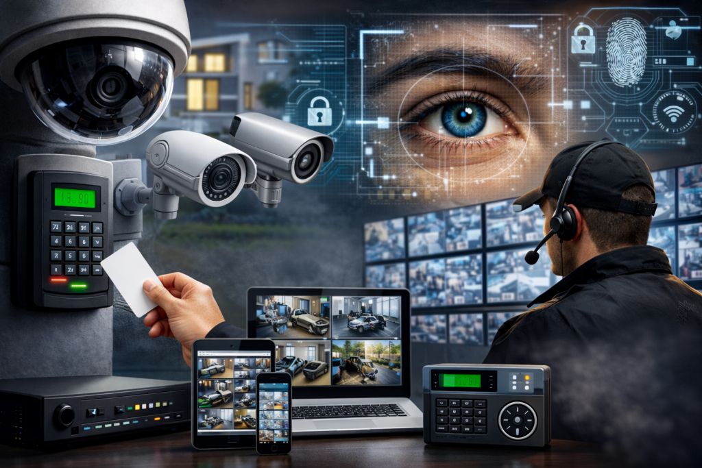 Servicio de: Sistemas de seguridad