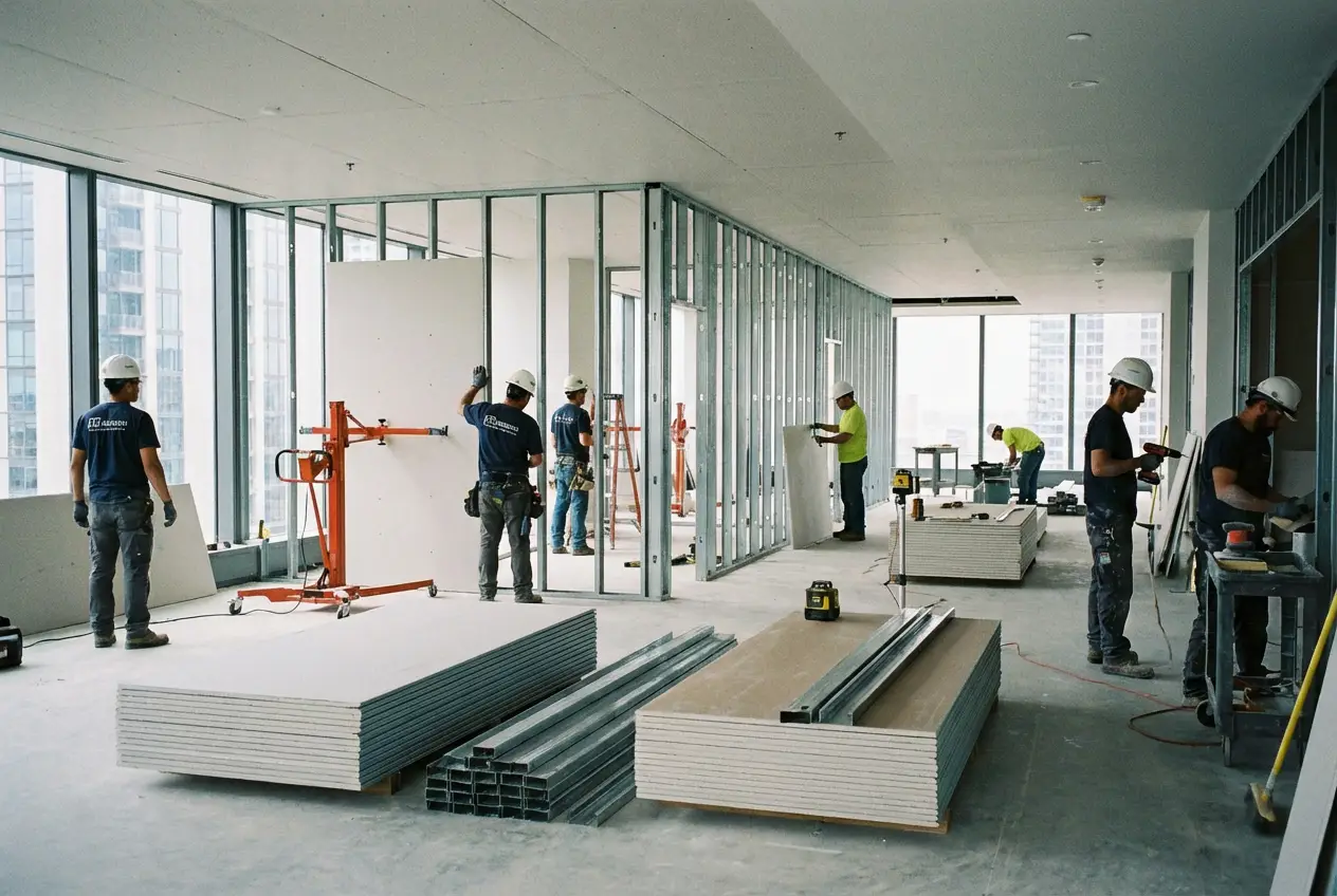 Servicio de: Drywall y divisiones