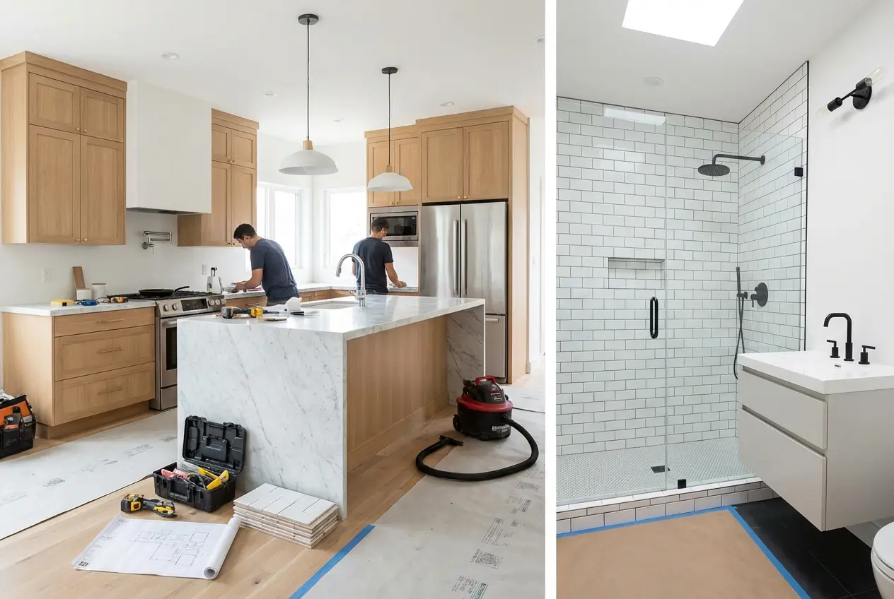 Servicio de: Remodelación de cocinas y baños